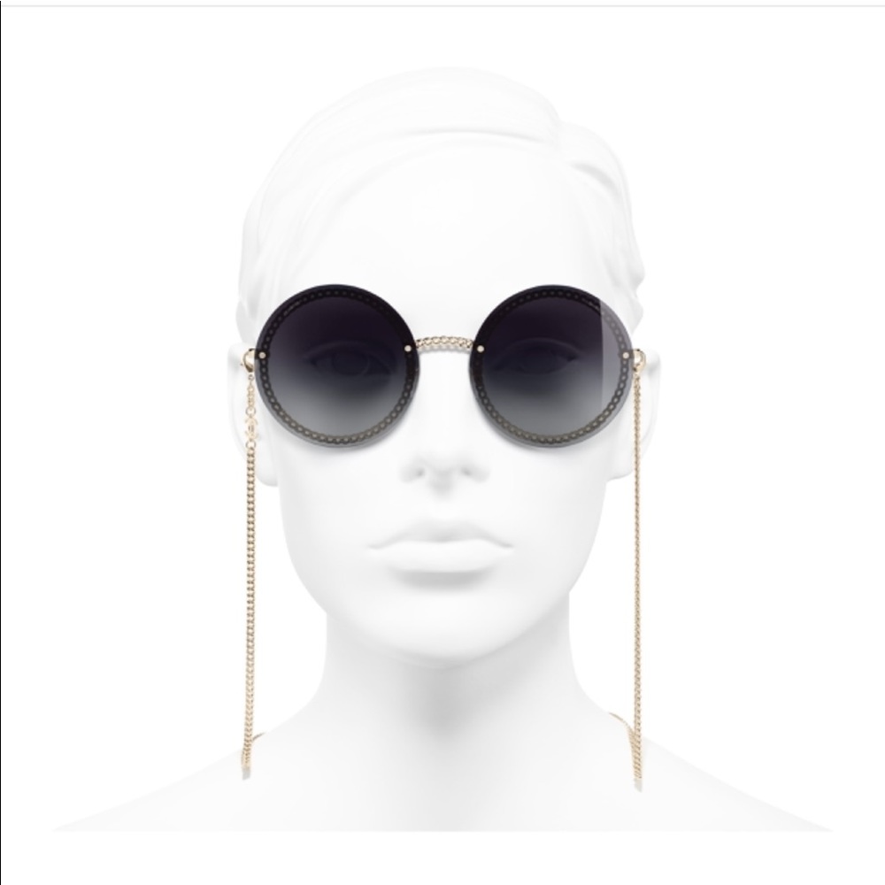 Chanel shades with chain! - Picture 1 of 8